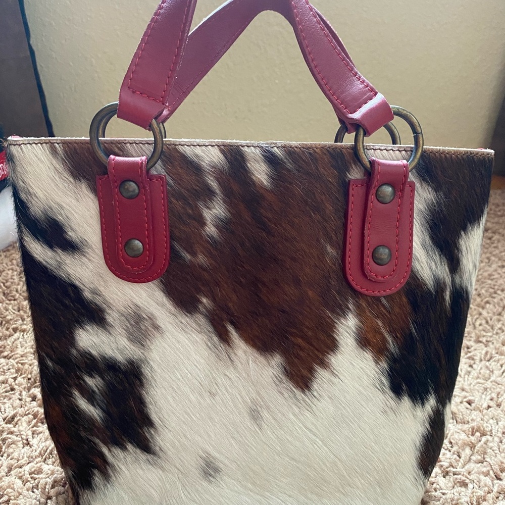 Mauricio Taiuti cowhide tote